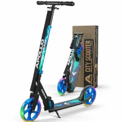 Apollo Skateboarding<· Phantom Pro LED Universe universe-blau
