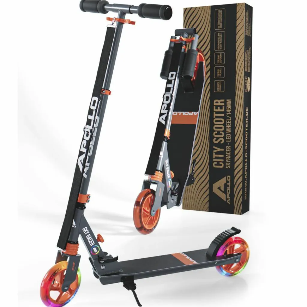 Apollo Skateboarding<· Scooter Skyracer orange