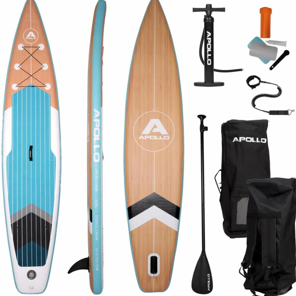Apollo Stand Up Paddling<· SUP - Infinity blau-schwarz