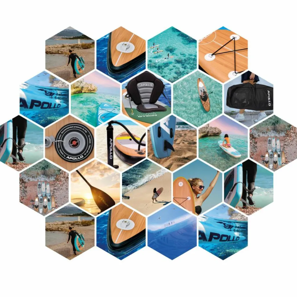 Apollo Stand Up Paddling<· SUP - Infinity blau-schwarz