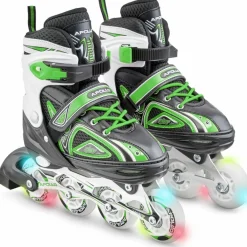 Apollo Inlineskating<· Super Blades LED gr&uuml;n