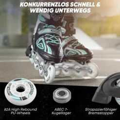 · Super Blades LED Inlineskating