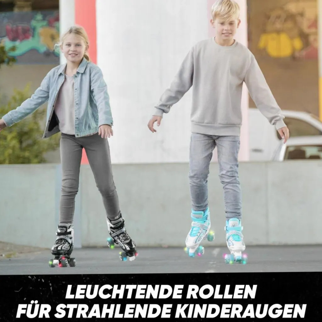 Apollo Inlineskating<· Super Quads X-Pro schwarz