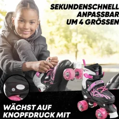 Apollo Inlineskating<· Super Quads X-Pro Pink