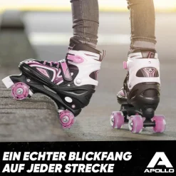 Apollo Inlineskating<· Super Quads X-Pro Pink