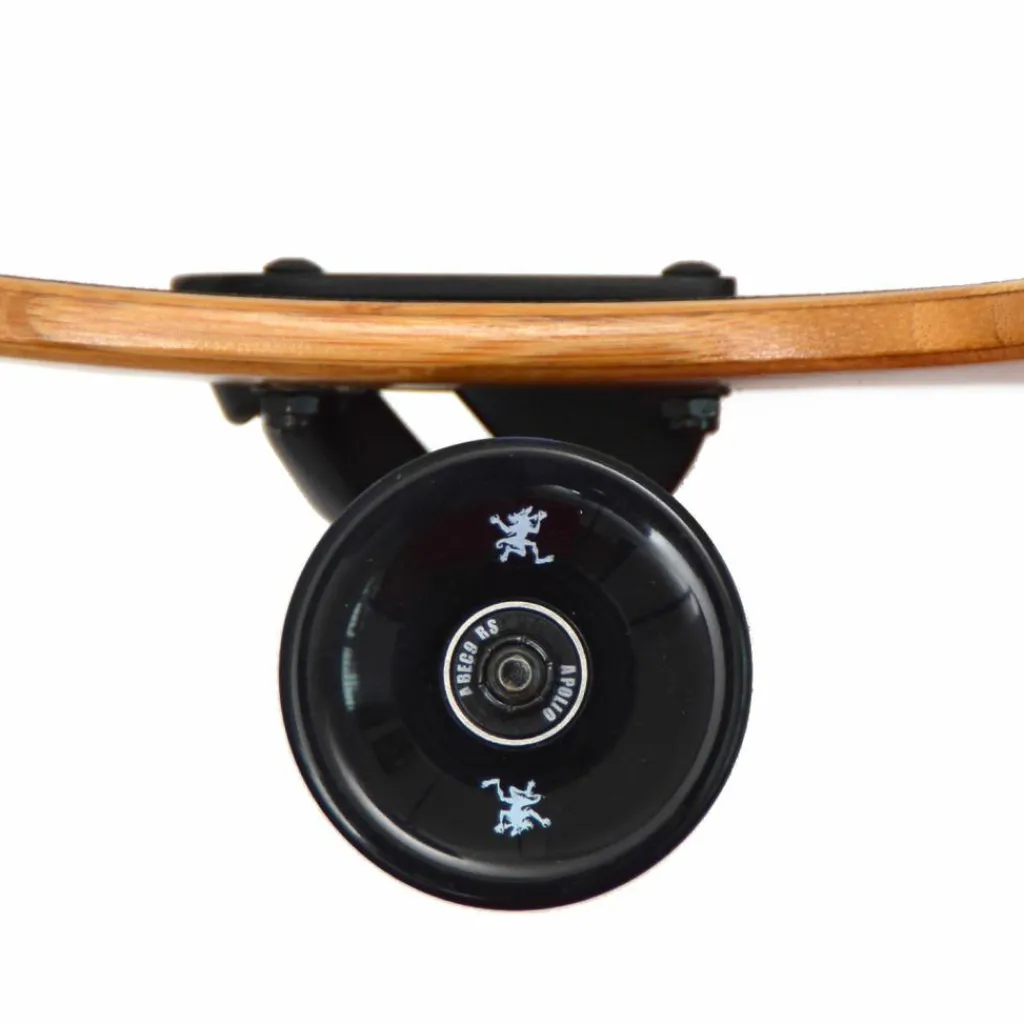 Apollo Skateboarding<· Tuvalu Wood 38 Zoll holz-schwarz