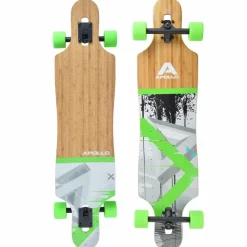 Apollo Skateboarding<· Upolu - Bamboo gr&uuml;n-grau