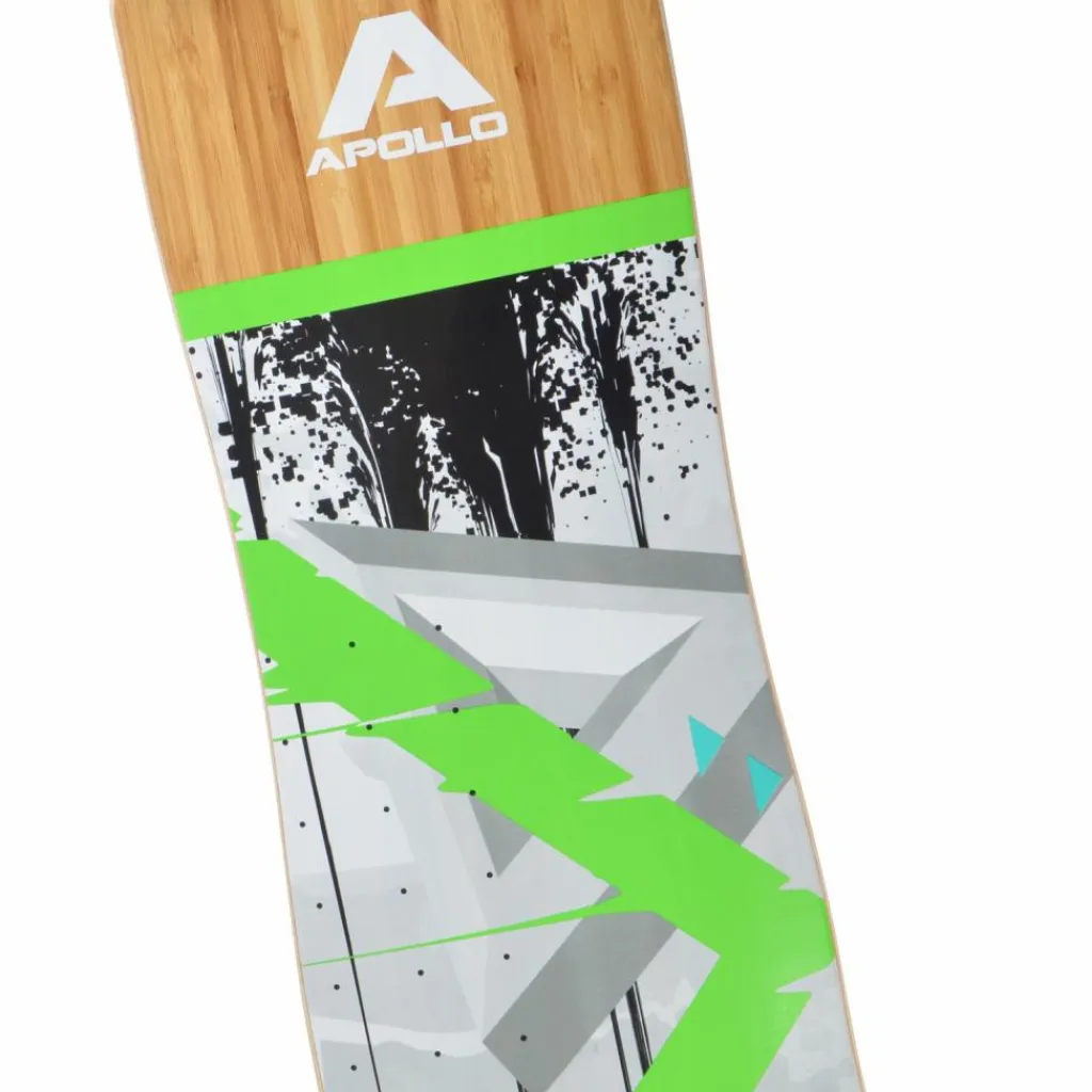 Apollo Skateboarding<· Upolu - Bamboo grün-grau