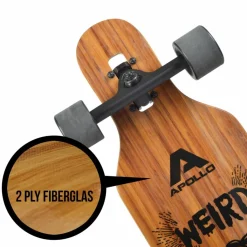 Apollo Skateboarding<· Weird holz