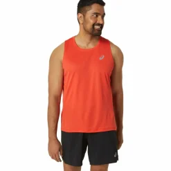ASICS Tops & Tanks<· CORE true red