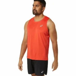 ASICS Tops & Tanks<· CORE true red