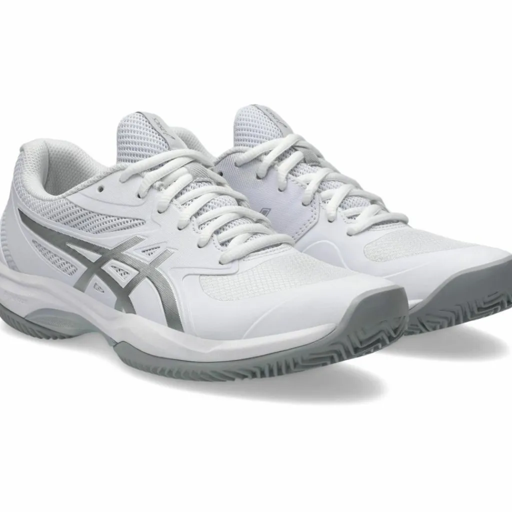 ASICS Tennis|Tennis<· GAME FF CLAY-OC white-pure silver