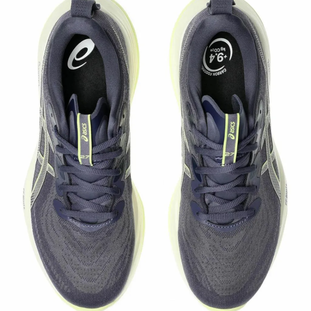 ASICS Laufen|Laufen<· GEL-CUMULUS 27 indigo fog-lucid yellow