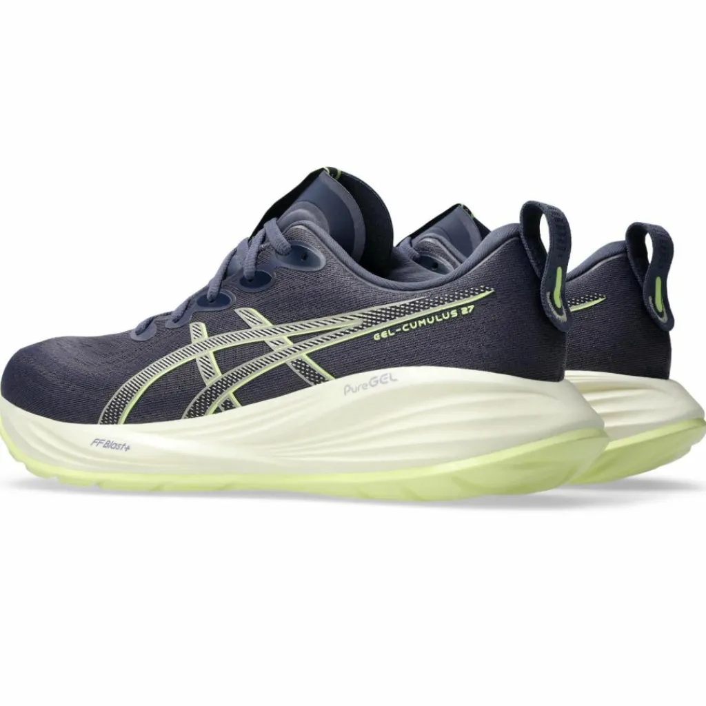 ASICS Laufen|Laufen<· GEL-CUMULUS 27 indigo fog-lucid yellow