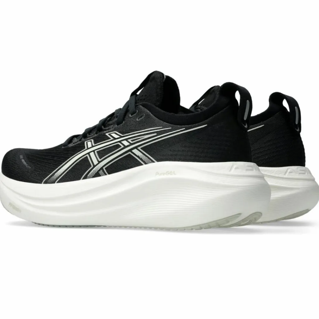ASICS Laufen|Laufen<· GEL-NIMBUS 27 black-lake grey