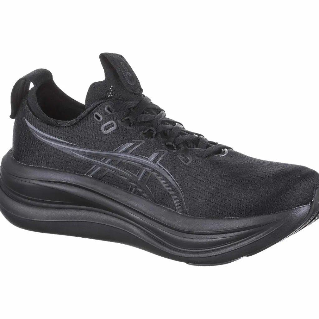 ASICS Laufen|Laufschuhe<· GEL-NIMBUS 28 black-graphite grey