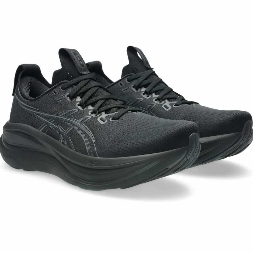 ASICS Laufen|Laufschuhe<· GEL-NIMBUS 28 black-graphite grey