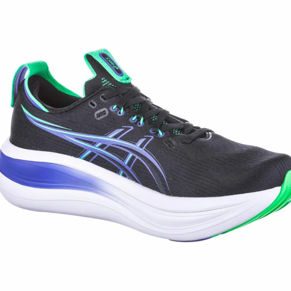 ASICS Laufen<· GEL-NIMBUS 28 black-cobalt burst