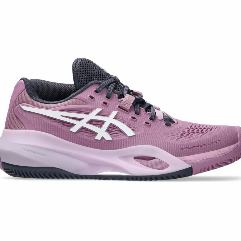 ASICS Tennis|Tennis<· GEL-RESOLUTION X CLAY ube-white