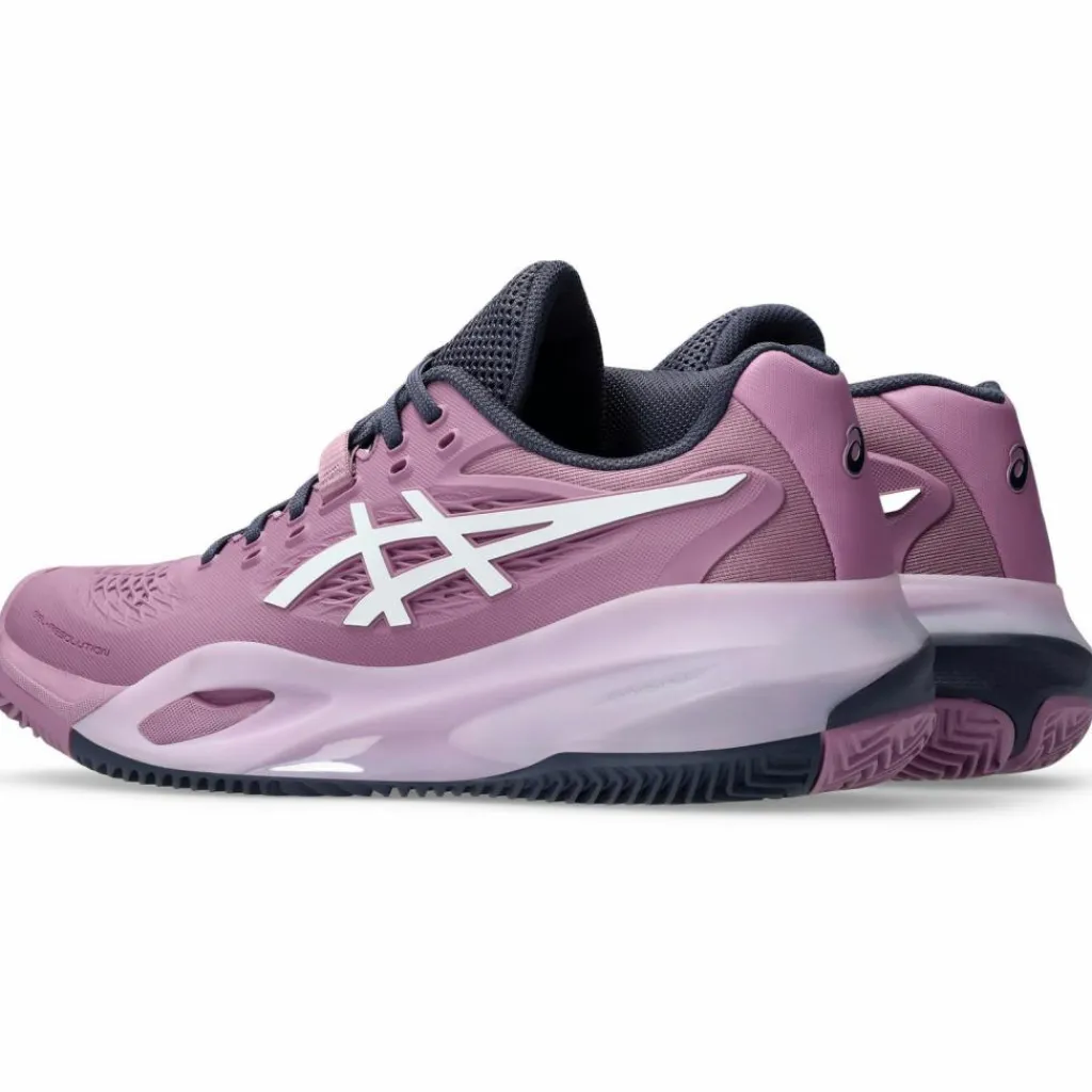 ASICS Tennis|Tennis<· GEL-RESOLUTION X CLAY ube-white
