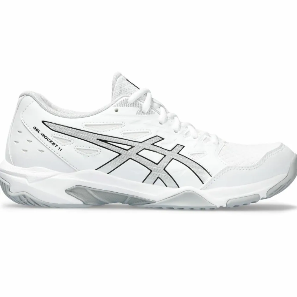 ASICS Badminton|Volleyball<· GEL-ROCKET 11 white-pure silver