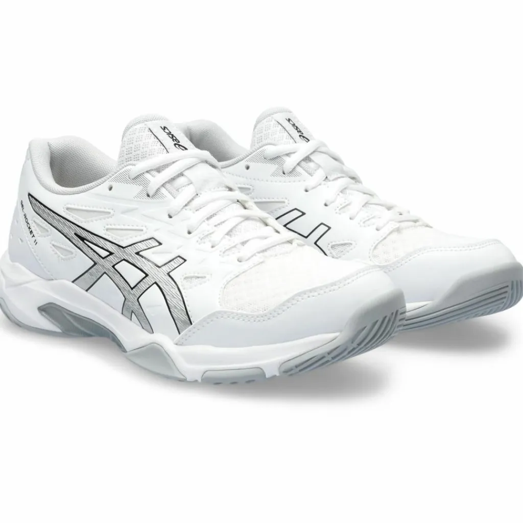 ASICS Badminton|Volleyball<· GEL-ROCKET 11 white-pure silver