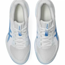 ASICS Badminton|Volleyball<· GEL-TASK 4 white-blue coast