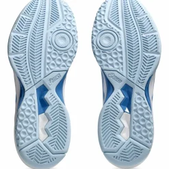 ASICS Badminton|Volleyball<· GEL-TASK 4 white-blue coast