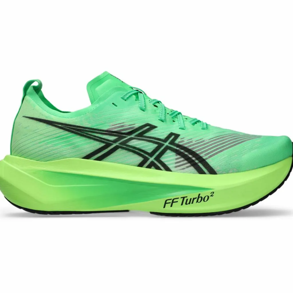ASICS Laufen|Laufschuhe<· MEGABLAST vital green-black