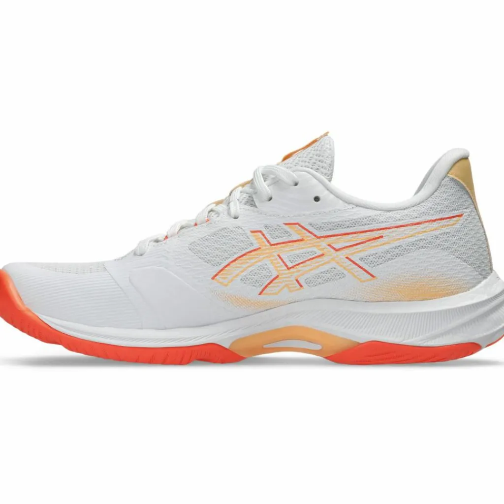 ASICS Volleyball|Badminton<· NETBURNER BALLISTIC FF 4 white-vivid coral
