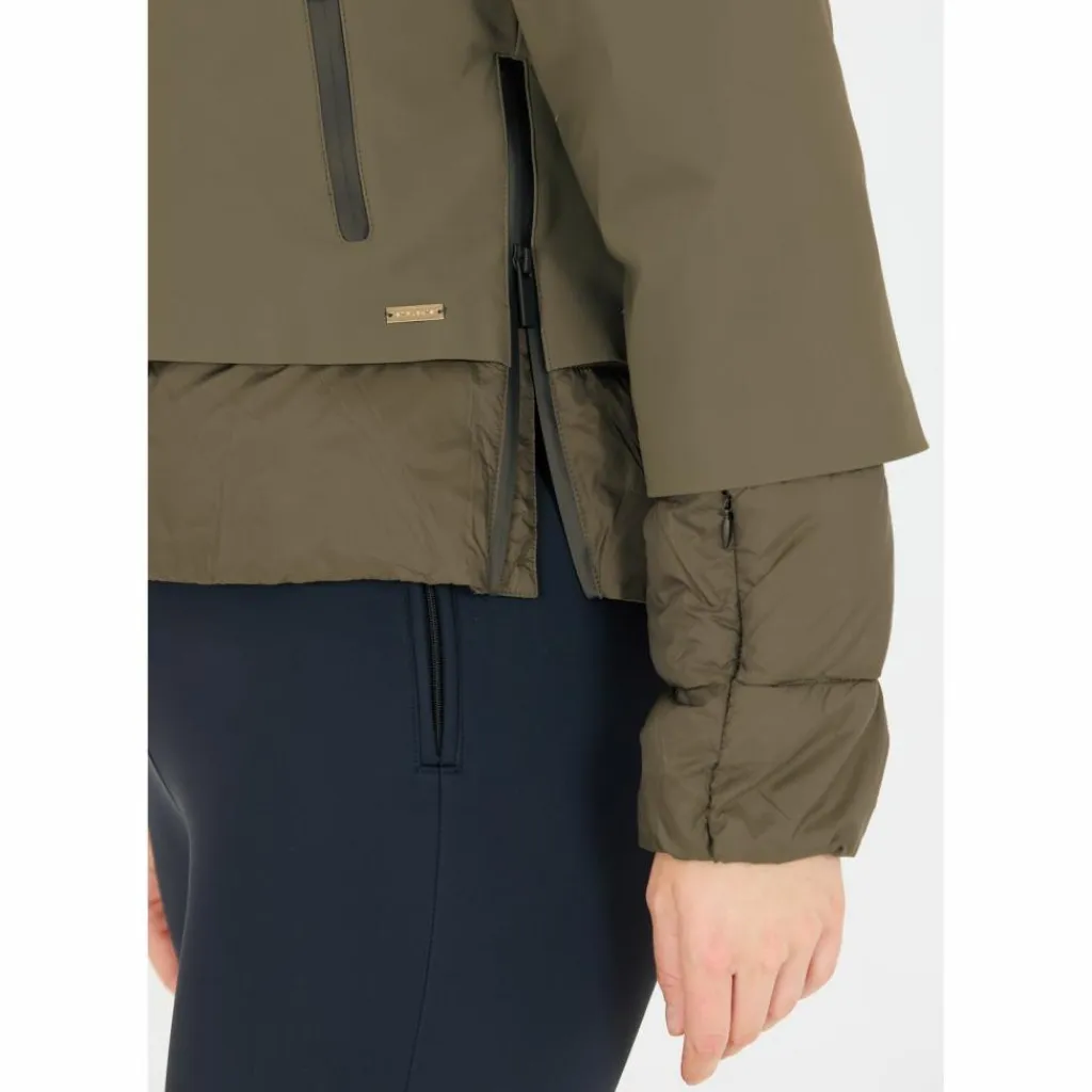 Athlecia Übergangsjacken<· Heley 1266 Black Olive