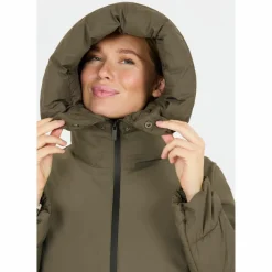 Athlecia Übergangsjacken<· Heley 1266 Black Olive