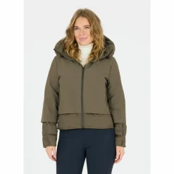 Athlecia Übergangsjacken<· Heley 1266 Black Olive