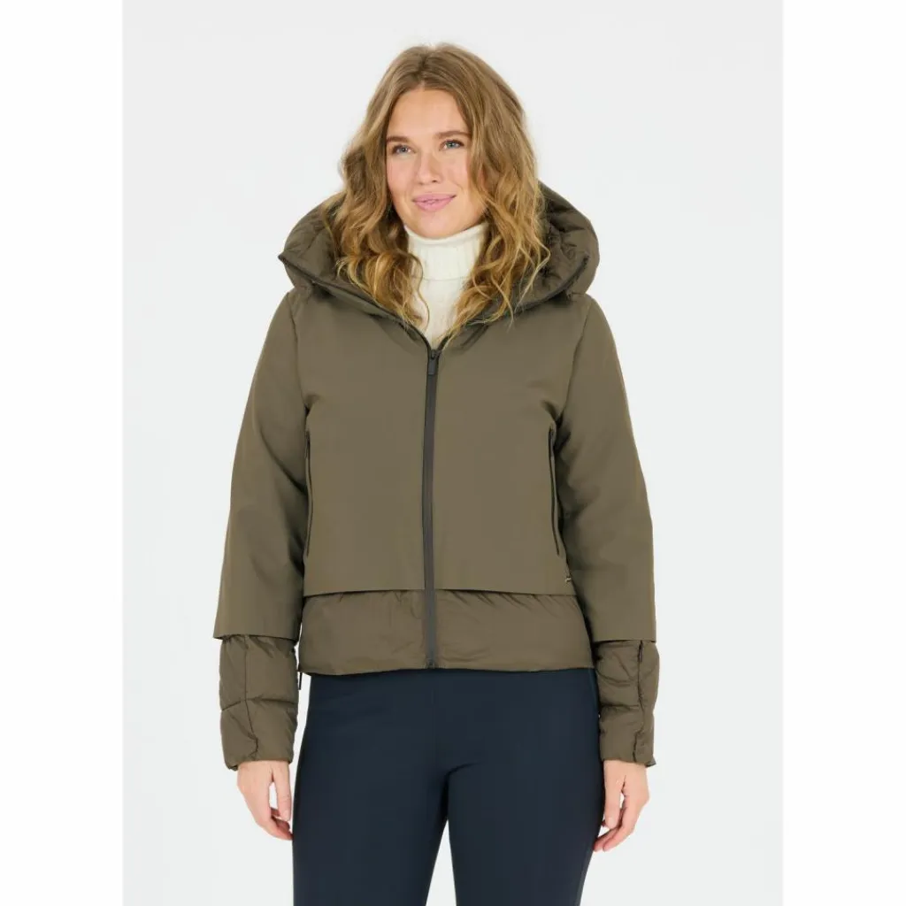 Athlecia Übergangsjacken<· Heley 1266 Black Olive