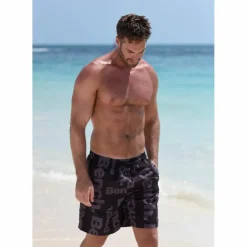 Bench Schwimmen<· Badeshorts schwarz (Langgrö&szlig;e)