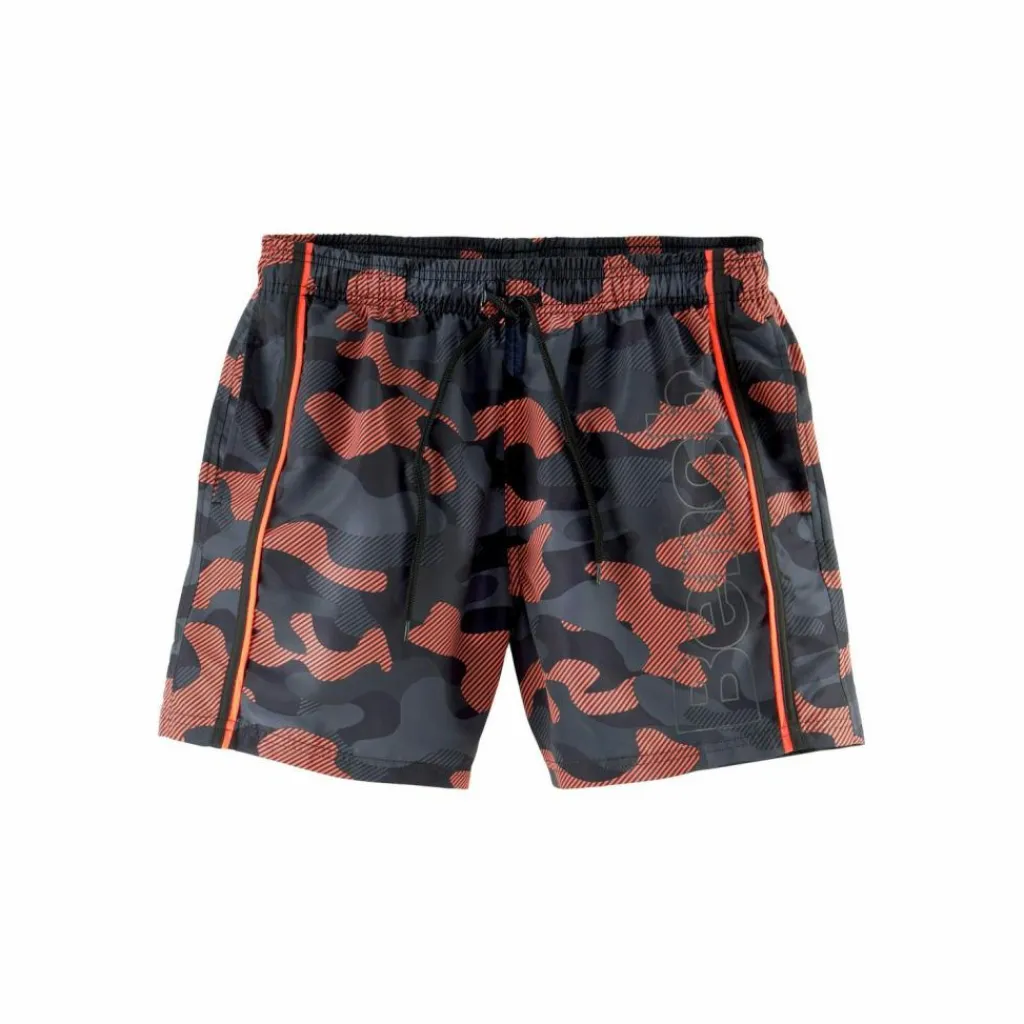 Bench Schwimmen<· Badeshorts schwarz-orange