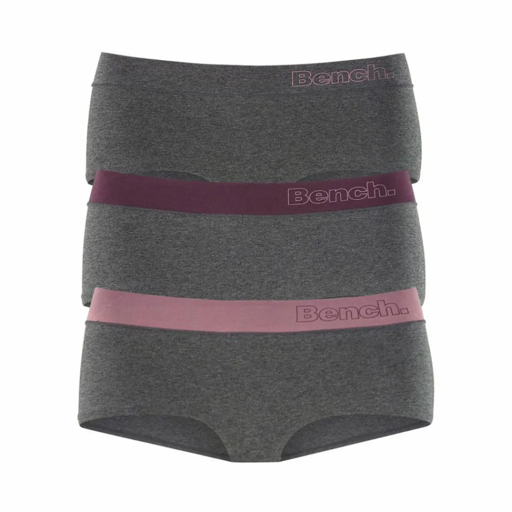 Bench Unterwäsche<· Panty anthrazit -rosa