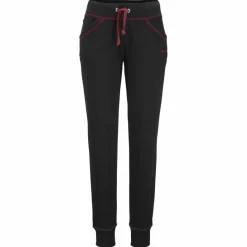Bench Hosen<· Relaxhose schwarz-rubinrot