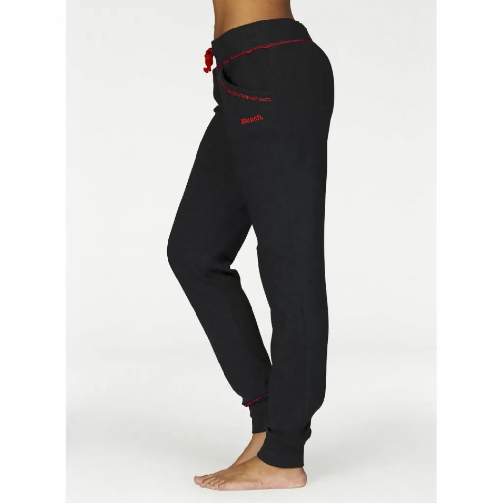 Bench Hosen<· Relaxhose schwarz-rubinrot