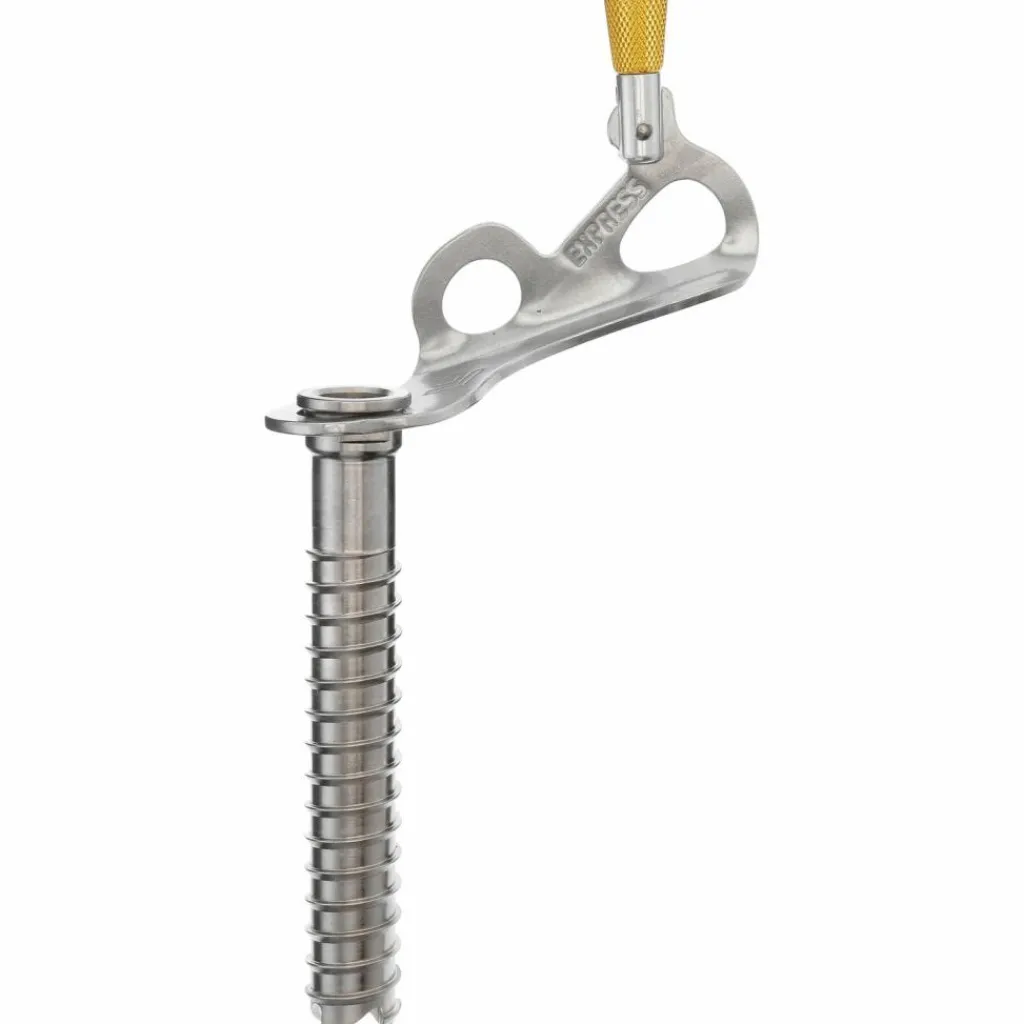 Black Diamond Sicherung & Karabiner|Sicherung & Karabiner<· Express Ice silberfarben