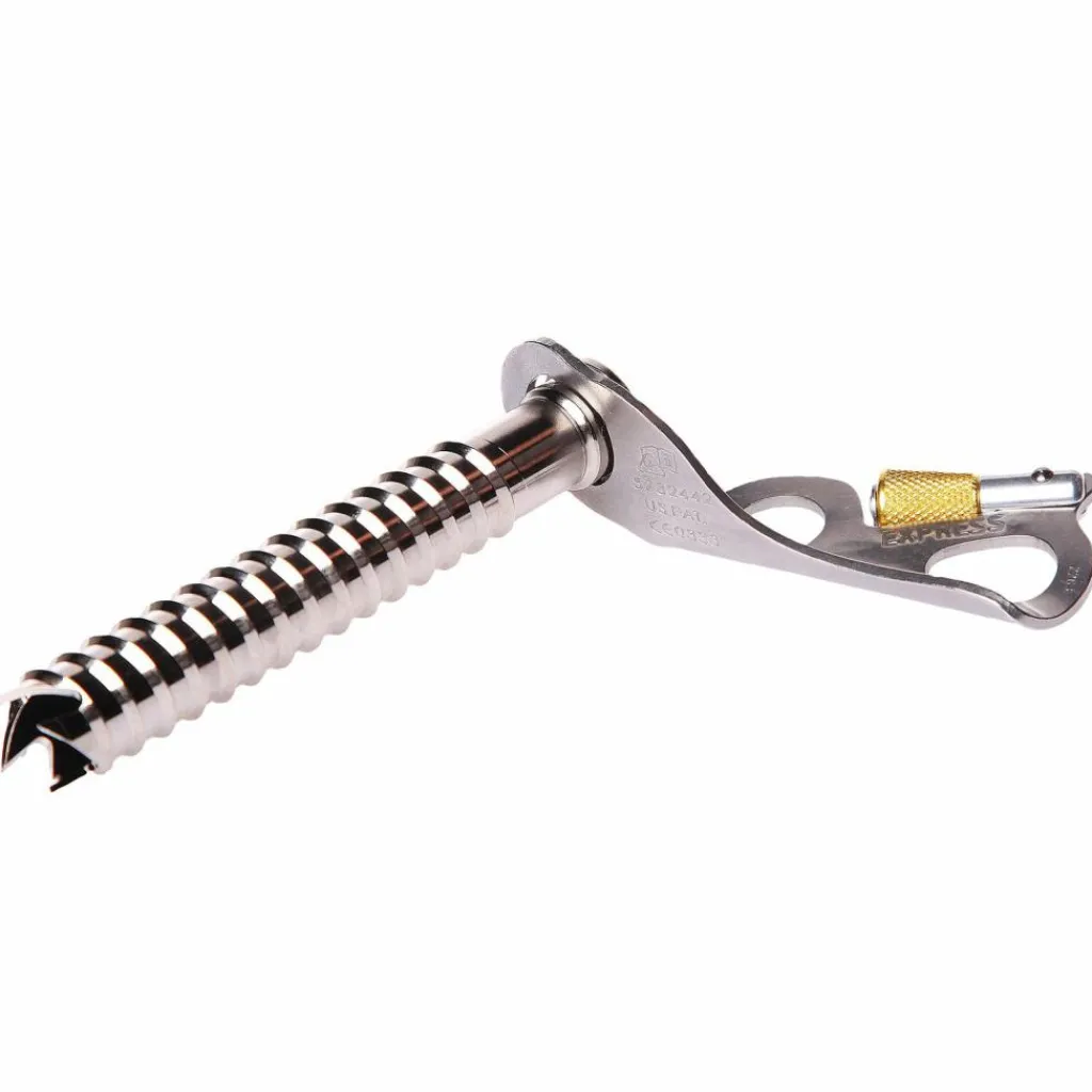 Black Diamond Sicherung & Karabiner|Sicherung & Karabiner<· Express Ice silberfarben
