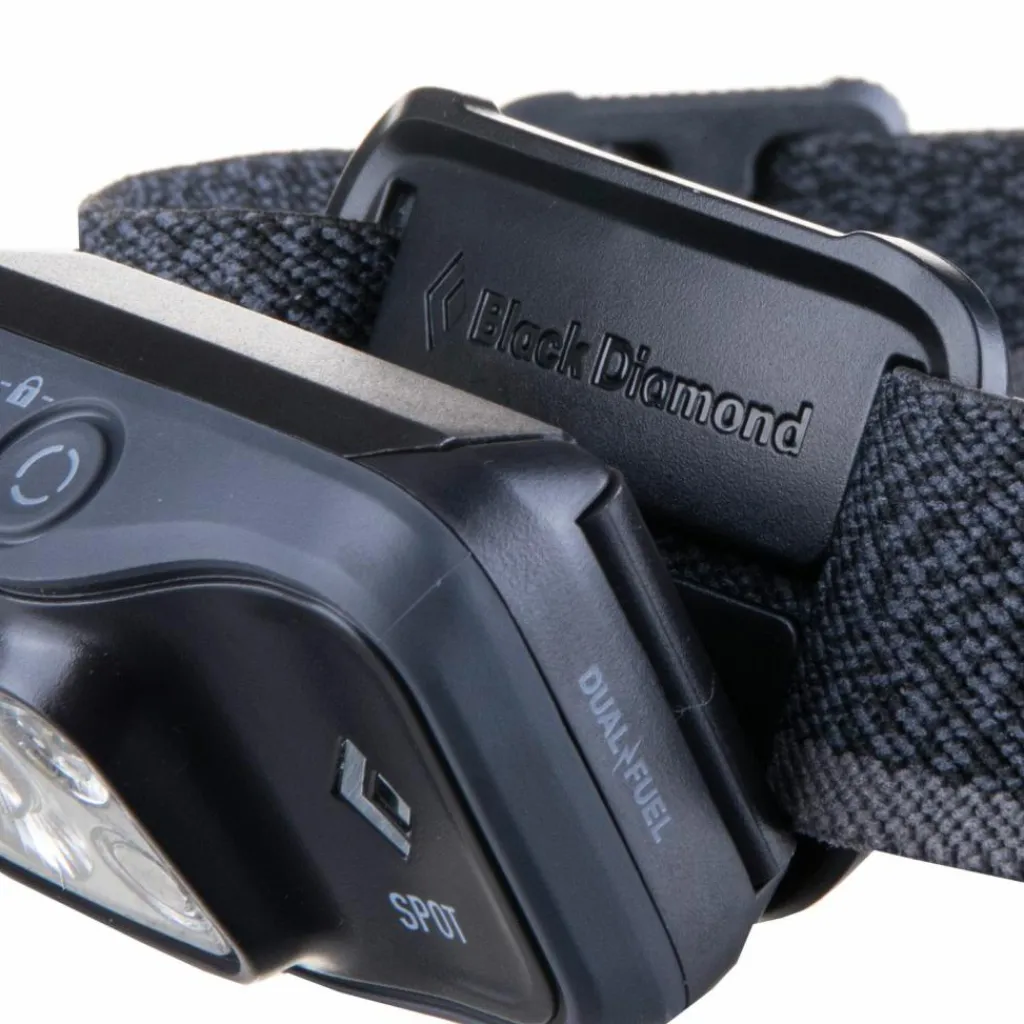 Black Diamond Stirnlampen|Beleuchtung<· SPOT 400 HEADLAMP graphite