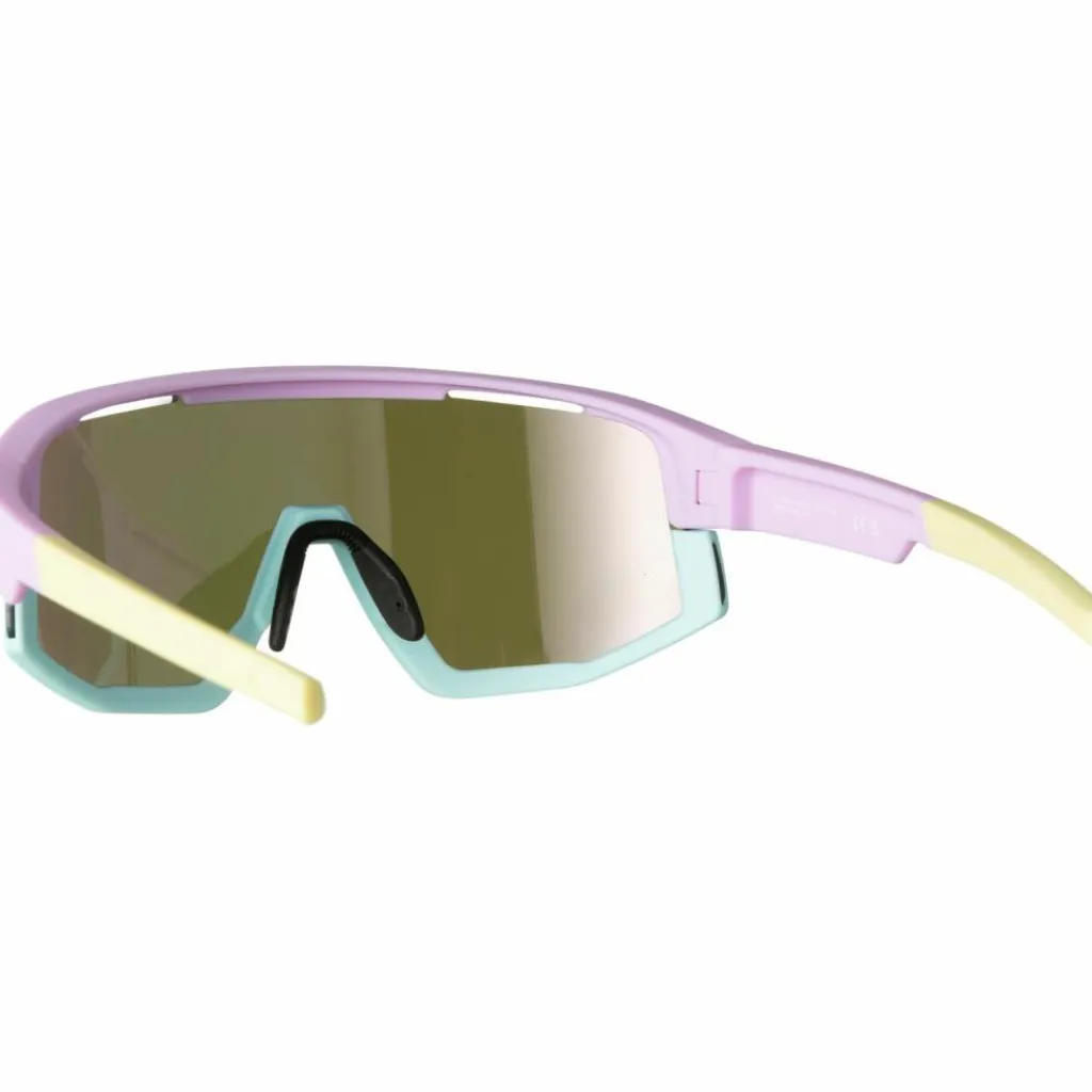 Bliz Radsport|Radsport<· Fusion Small matt pastel purple-brown w pink multi