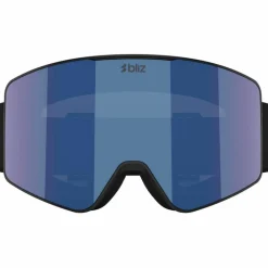 Bliz Skibrillen|Brillen<· G001 matte black-brown w blue multi
