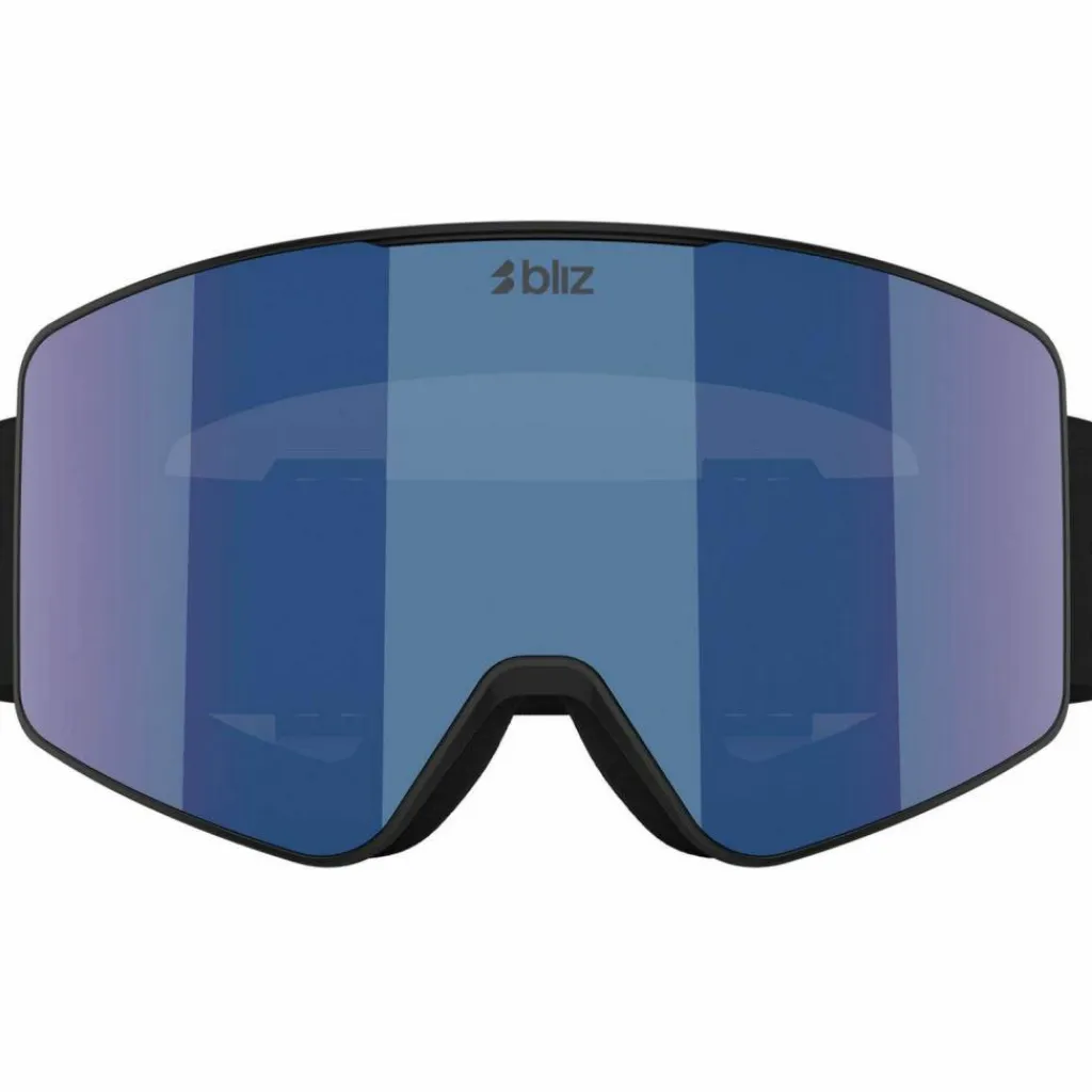 Bliz Skibrillen|Brillen<· G001 matte black-brown w blue multi