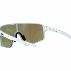 Bliz Fahrradbrillen|Brillen<· P001S white-grey w blue mirror