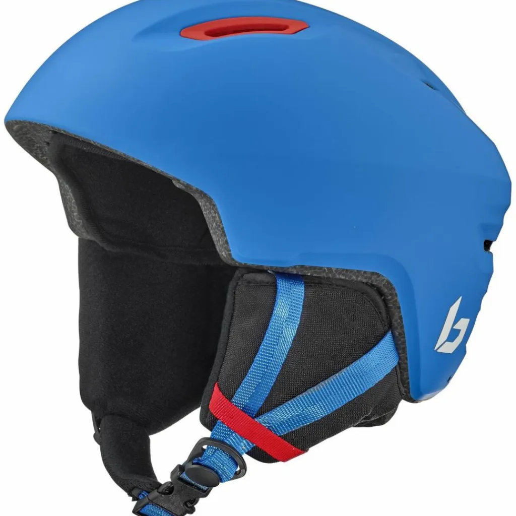 Bollé Skihelme<· Atmos Youth race blue matte