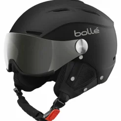 Bollé Skihelme<· Backline Visor black matte-silver gun