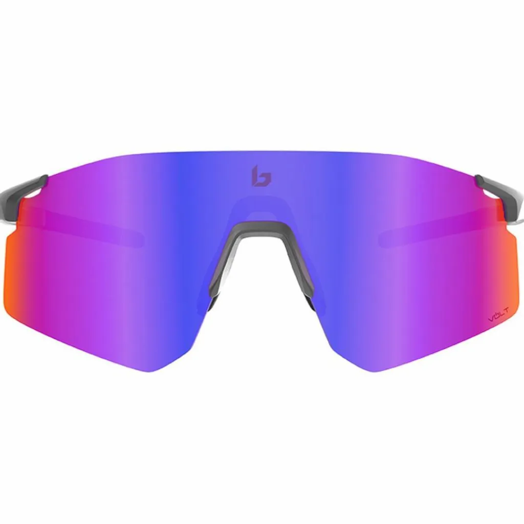 Bollé Fahrradbrillen|Brillen<· C-ICARUS titanium matte - volt ultraviolet