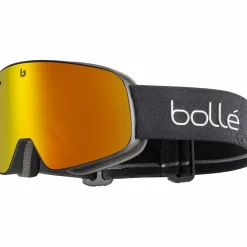 Bollé Snowboarding|Skibrillen<· Nevada black matte - sunrise cat 2